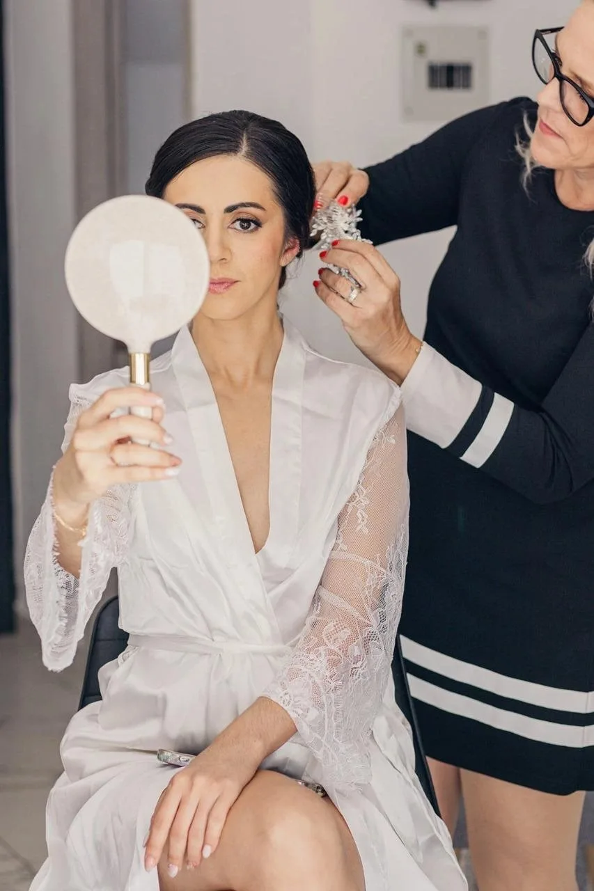 Bridal hair and airbrush makeup by VO evolution — photograph 10
